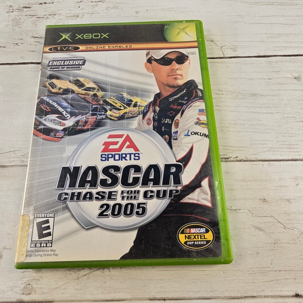 NASCAR Chase for the Cup 2005 Microsoft Xbox Original EA Sports Racing Game